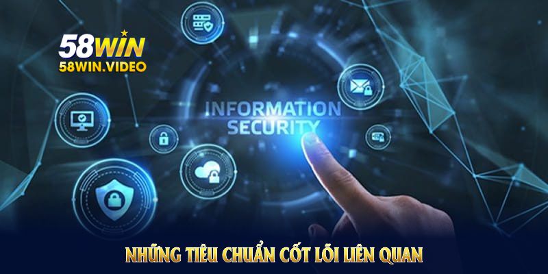 Những tiêu chuẩn cốt lõi liên quan đến chính sách bảo mật 58Win