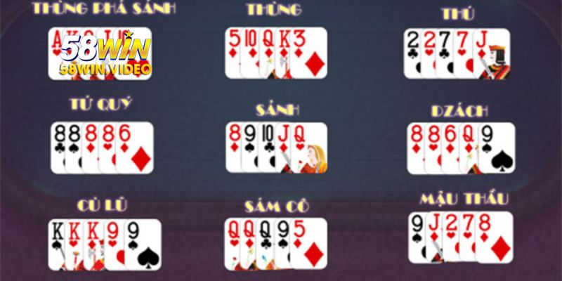 Cách chơi Mậu Binh 58Win chia sẻ cho tân thủ