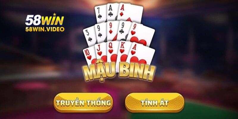 Giới thiệu về Mậu Binh trực tuyến 58Win