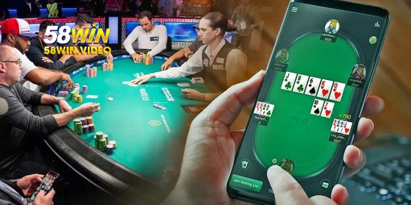 Hướng dẫn cách chơi Poker 58Win chuẩn xác cho thành viên